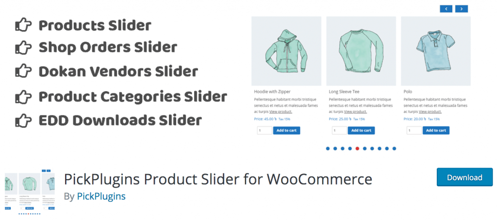 WooCommerce Product Slider