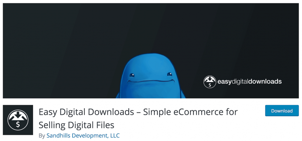 Easy Digital Downloads plugin on wordpress