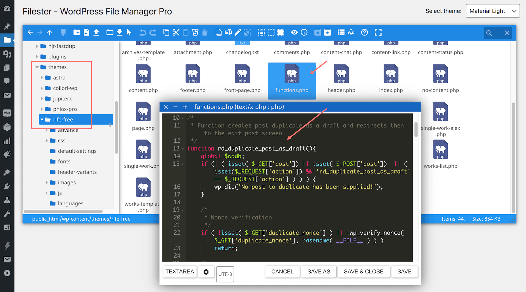 add coding to duplicate page post without plugin