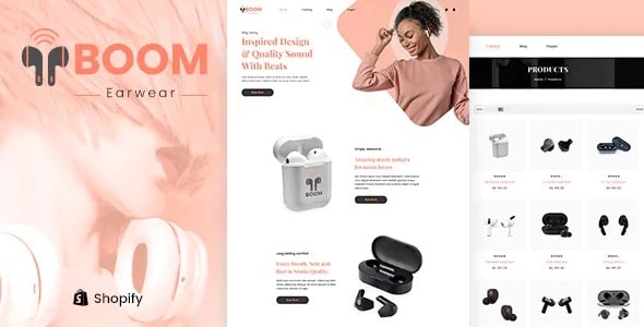 Boom - single product Shopify theme on Themeforest