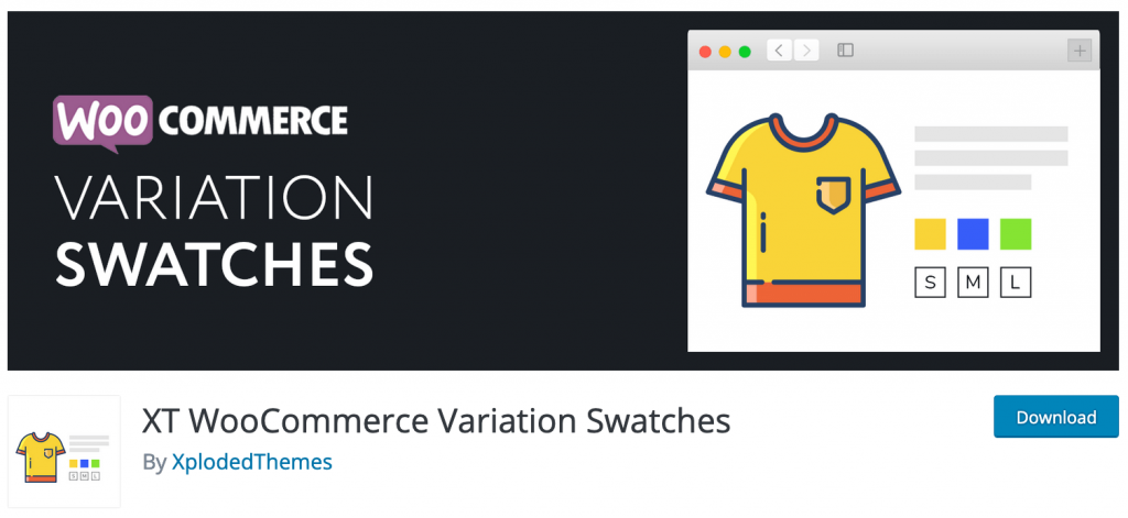 XT WooCommerce Variation Swatches