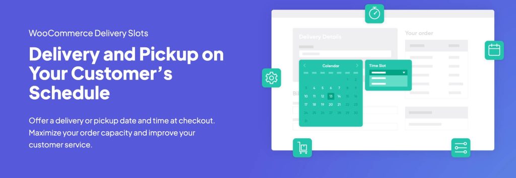 WooCommerce Delivery and pickup on schedule plugin by Iconic team