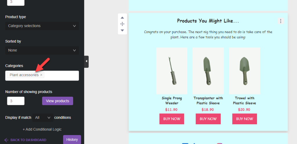 plant tools - woocommerce custom emails per product