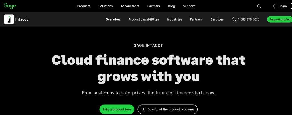 Sage Intacct for AI capabilities
