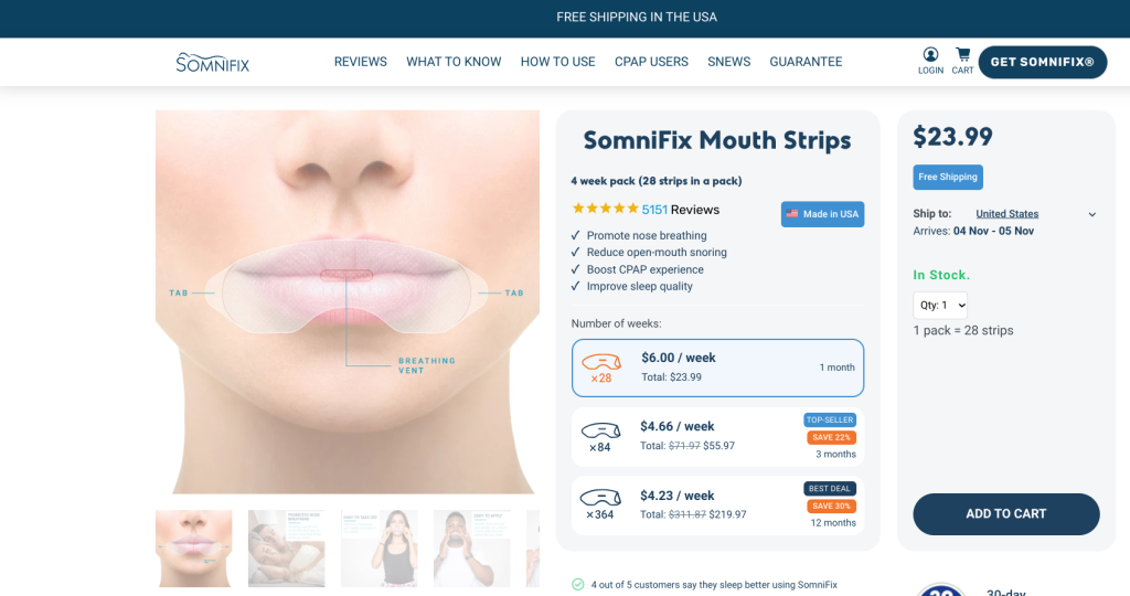 Somnifix eCommerce LLC company