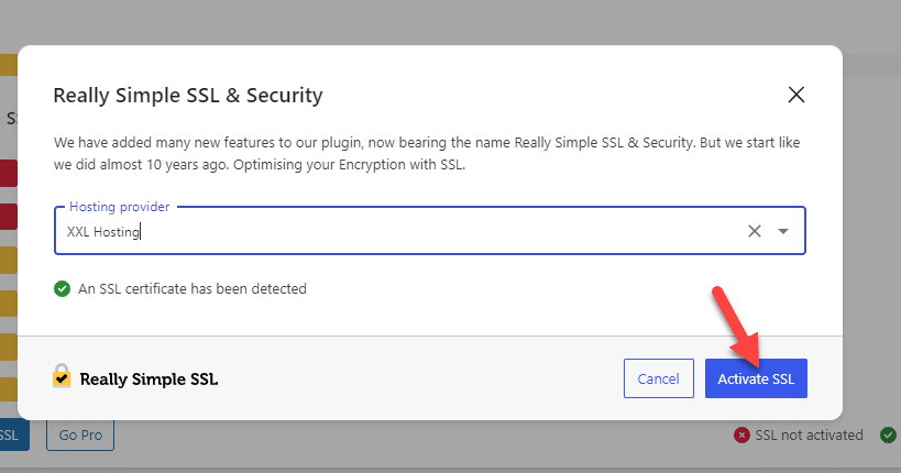 activate ssl - Install SSL on WooCommerce