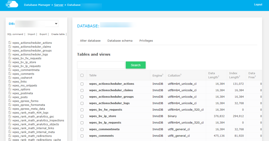 all db - Reset WordPress Password Using PHPMyAdmin