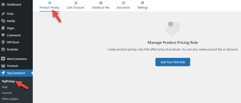 product pricing campaign